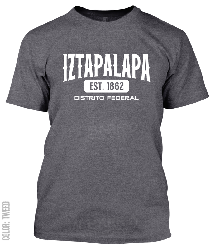 Iztapalapa, Ciudad De Mexico Athletic T-Shirt