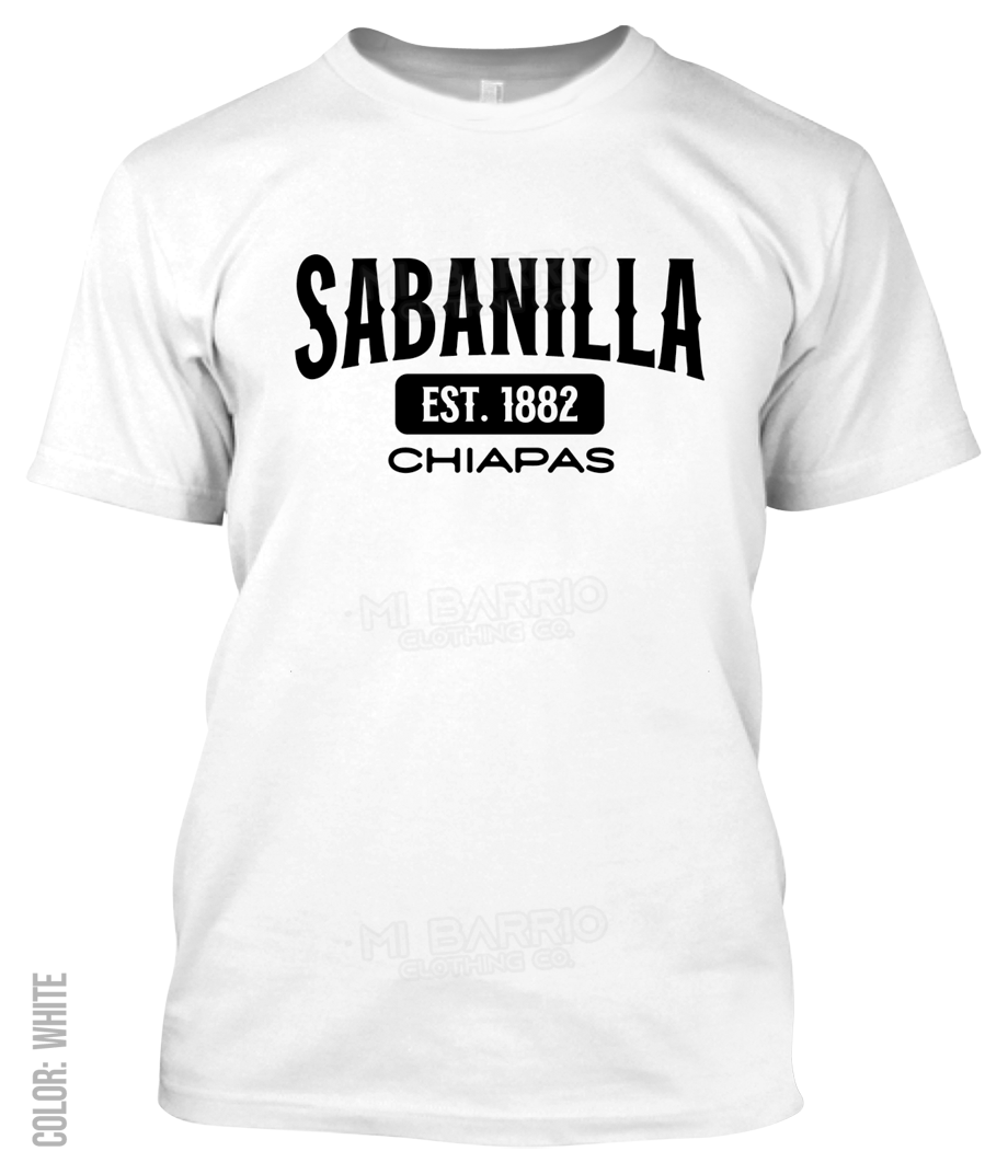 Sabanilla, Chiapas Athletic T-Shirt