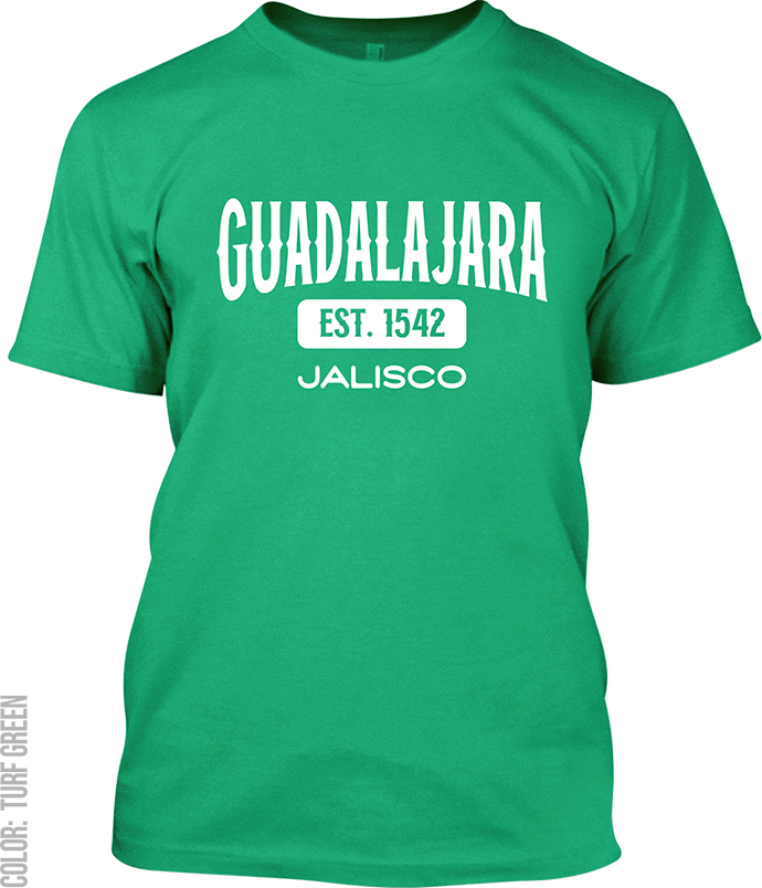 Guadalajara, Jalisco Athletic T-Shirt