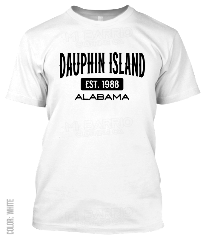 Dauphin Island, Alabama Athletic T-Shirt