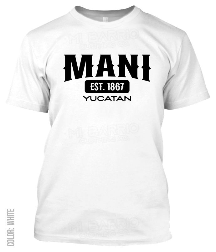 Mani, Yucatan Athletic T-Shirt