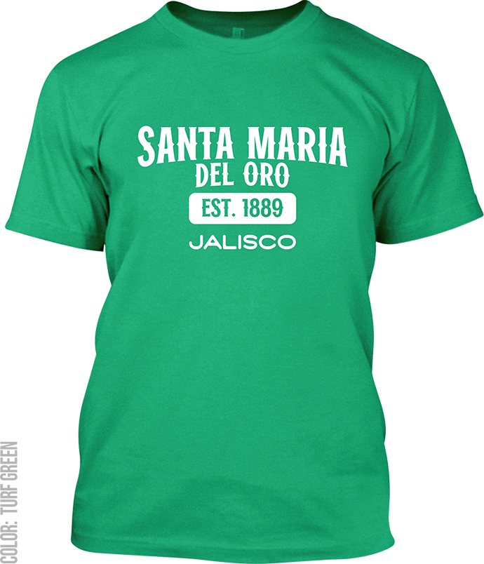 Santa Maria Del Oro, Jalisco Athletic T-Shirt
