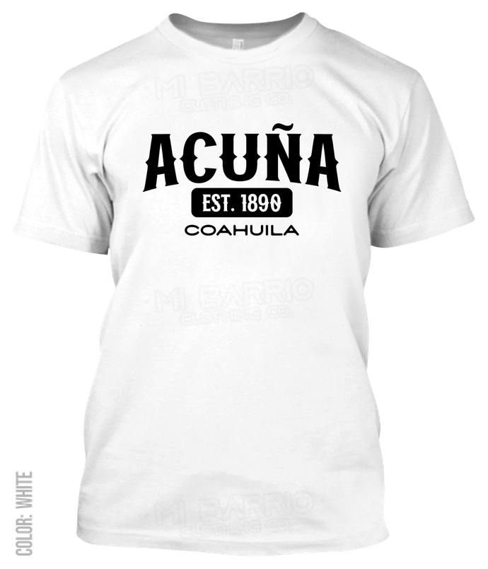 Acuña, Coahuila Athletic T-Shirt