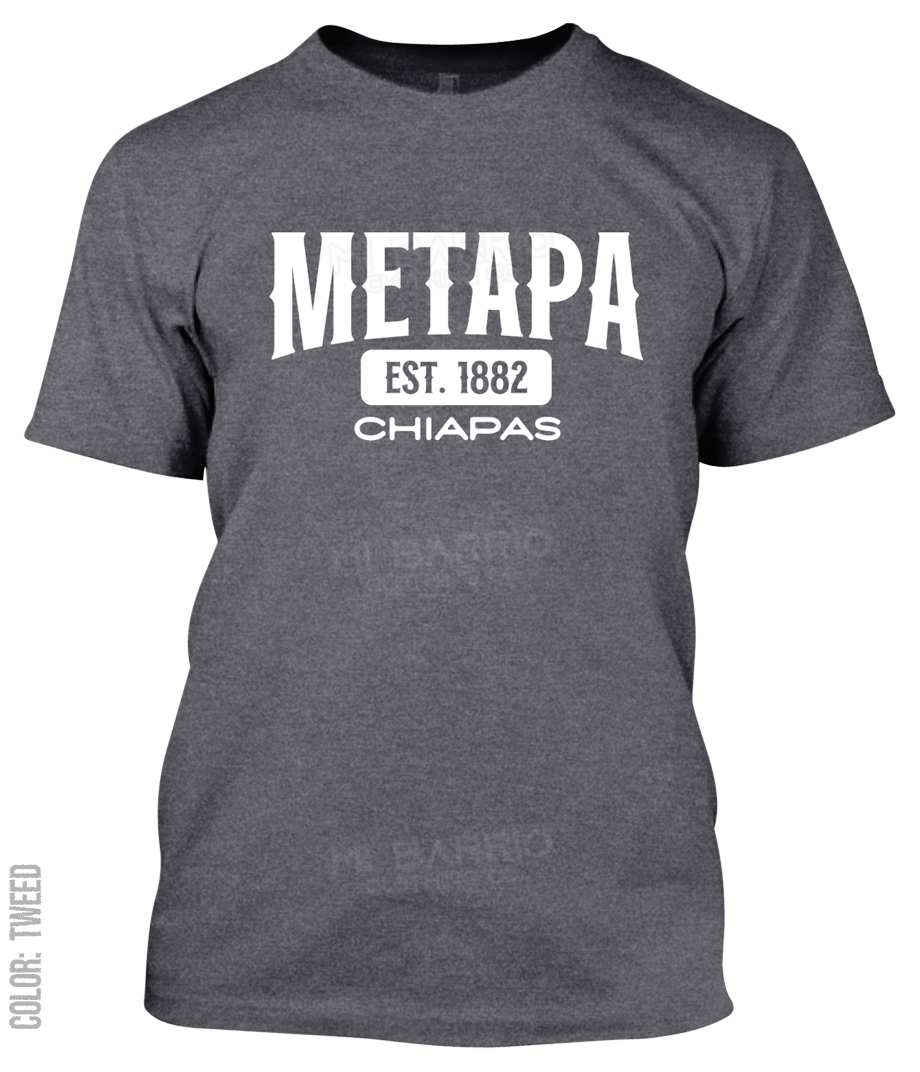 Metapa, Chiapas Athletic T-Shirt