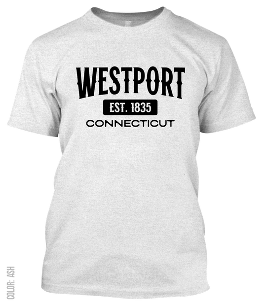 Westport, Connecticut Athletic T-Shirt