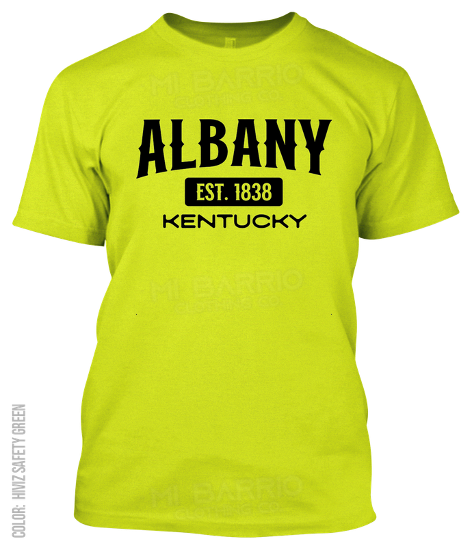 Albany, Kentucky Athletic T-Shirt