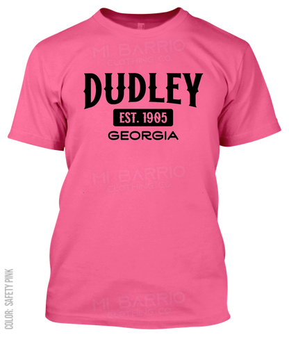 Dudley, Georgia Athletic T-Shirt