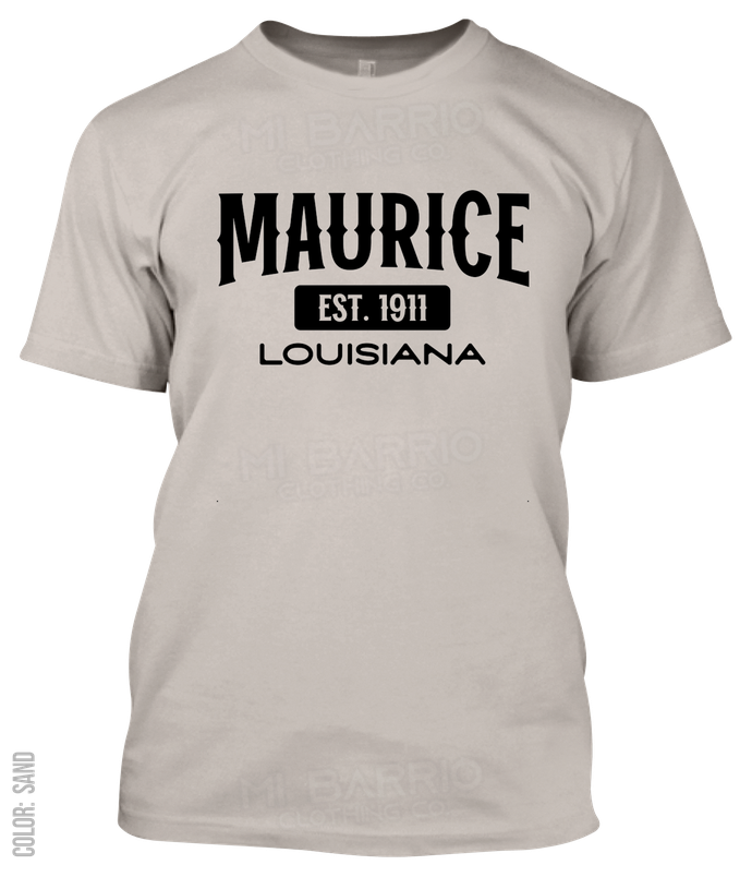 Maurice, Louisiana Athletic T-Shirt