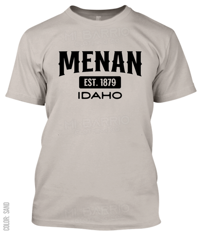 Menan, Idaho Athletic T-Shirt