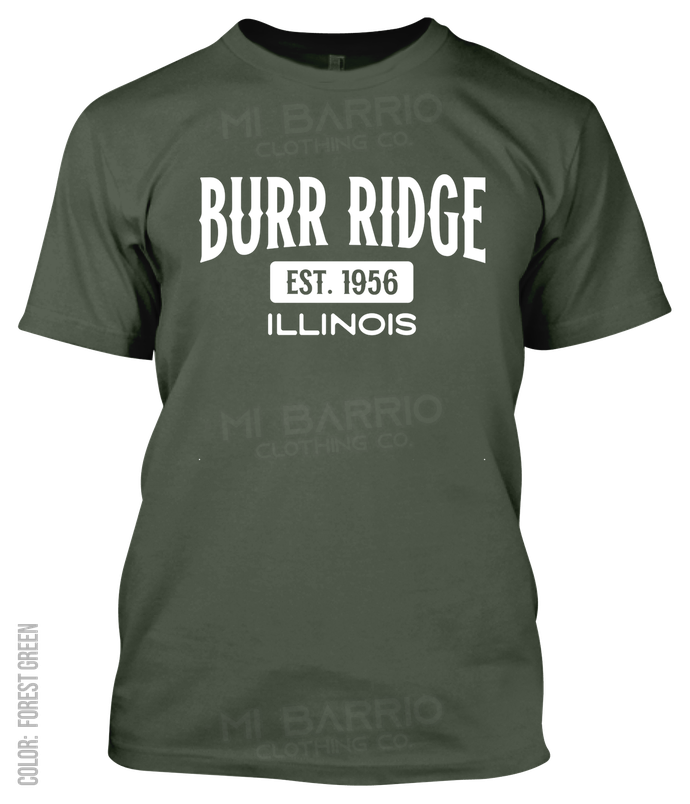 Burr Ridge, Illinois Athletic T-Shirt