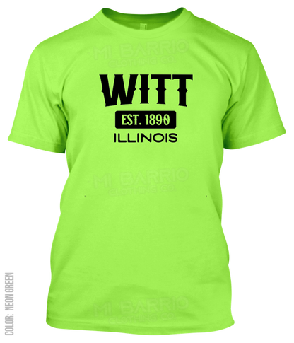 Witt, Illinois Athletic T-Shirt