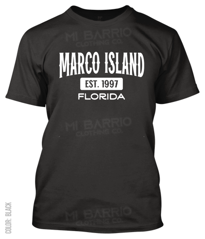 Marco Island, Florida Athletic T-Shirt