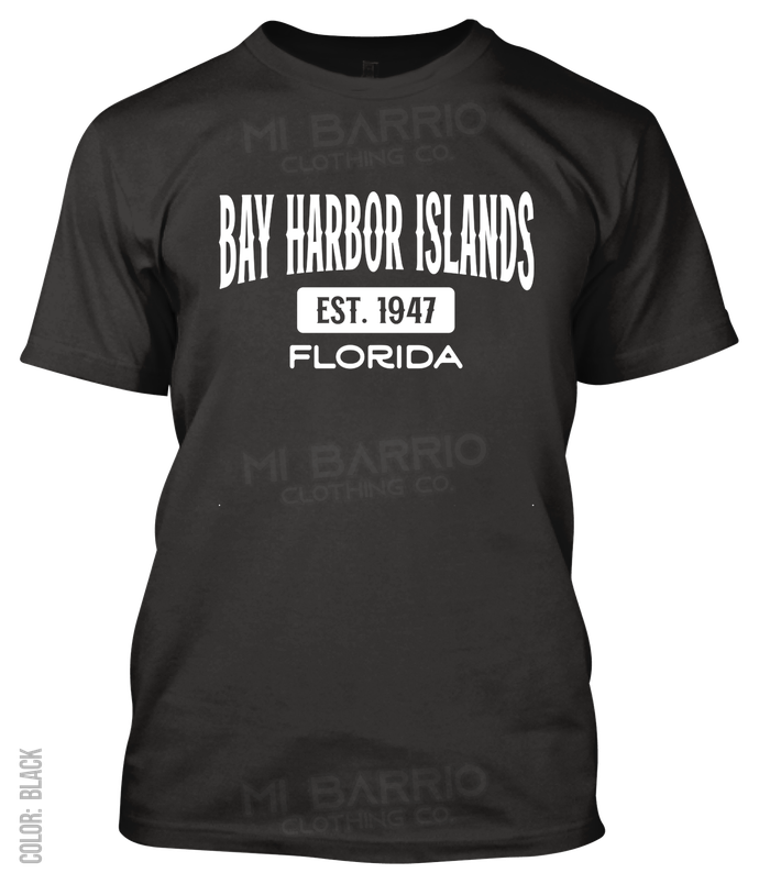Bay Harbor Islands, Florida Athletic T-Shirt