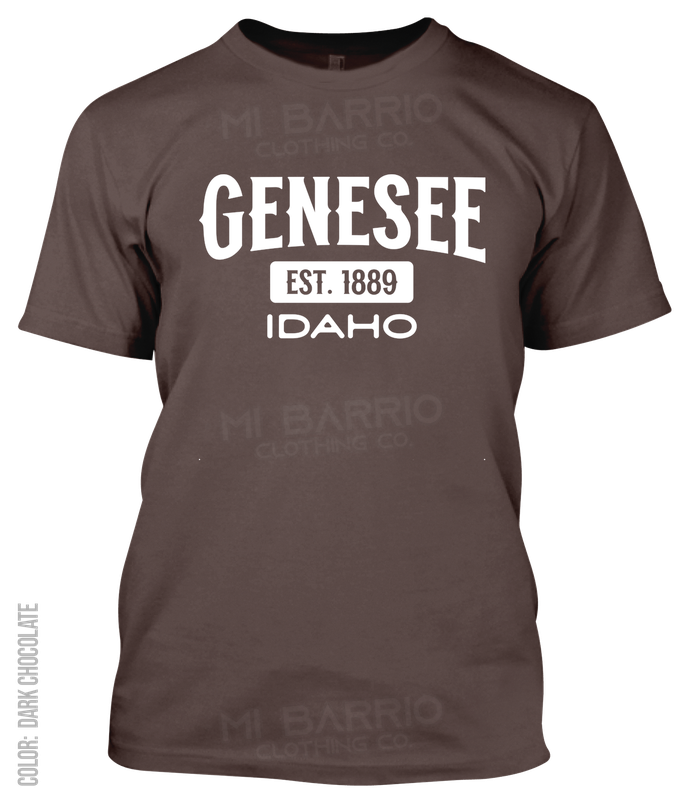 Genesee, Idaho Athletic T-Shirt