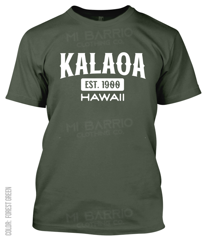 Kalaoa, Hawaii Athletic T-Shirt