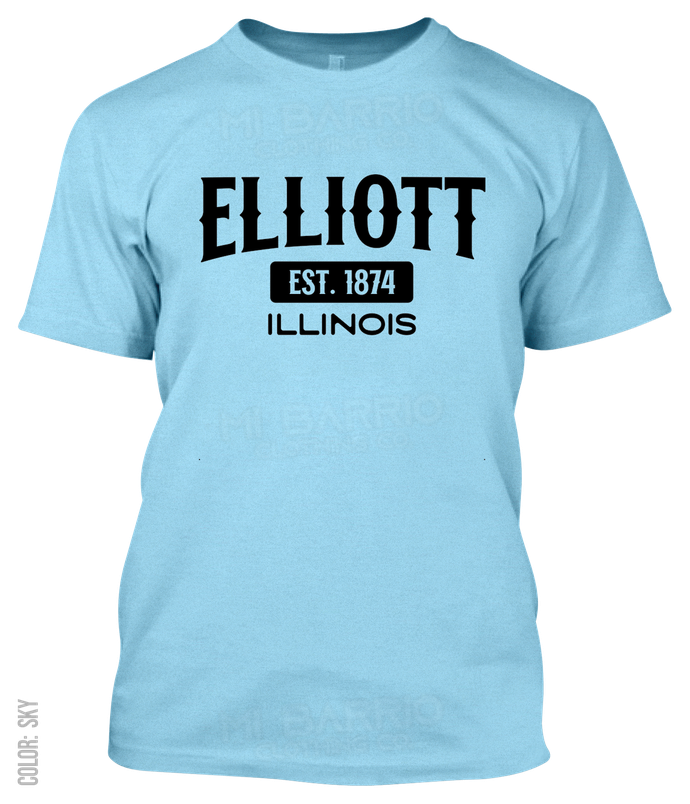 Elliott, Illinois Athletic T-Shirt