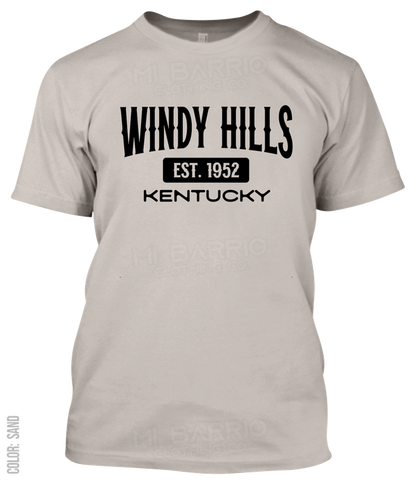 Windy Hills, Kentucky Athletic T-Shirt
