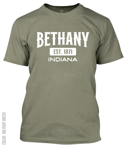 Bethany, Indiana Athletic T-Shirt