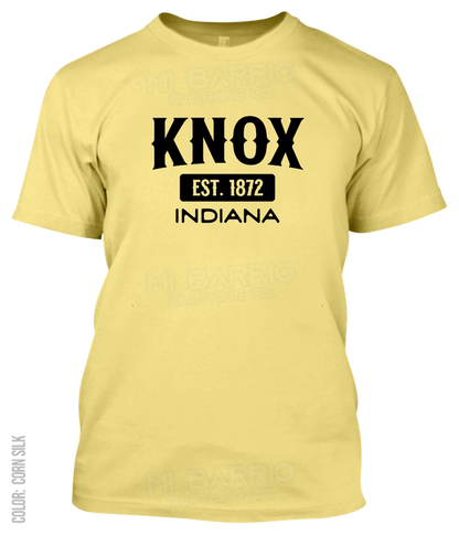 Knox, Indiana Athletic T-Shirt
