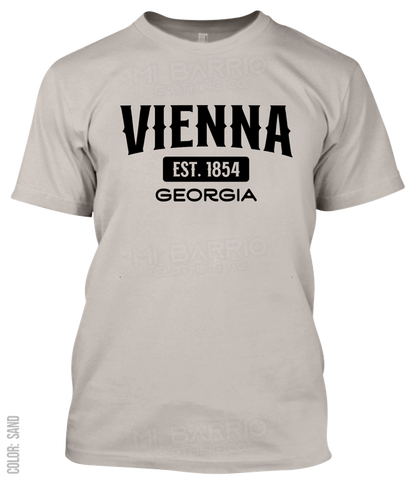 Vienna, Georgia Athletic T-Shirt
