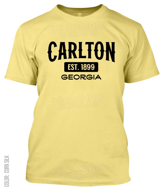 Carlton, Georgia Athletic T-Shirt