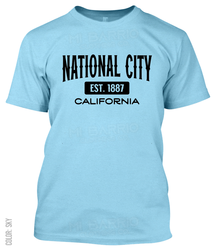 National City, California Athletic T-Shirt