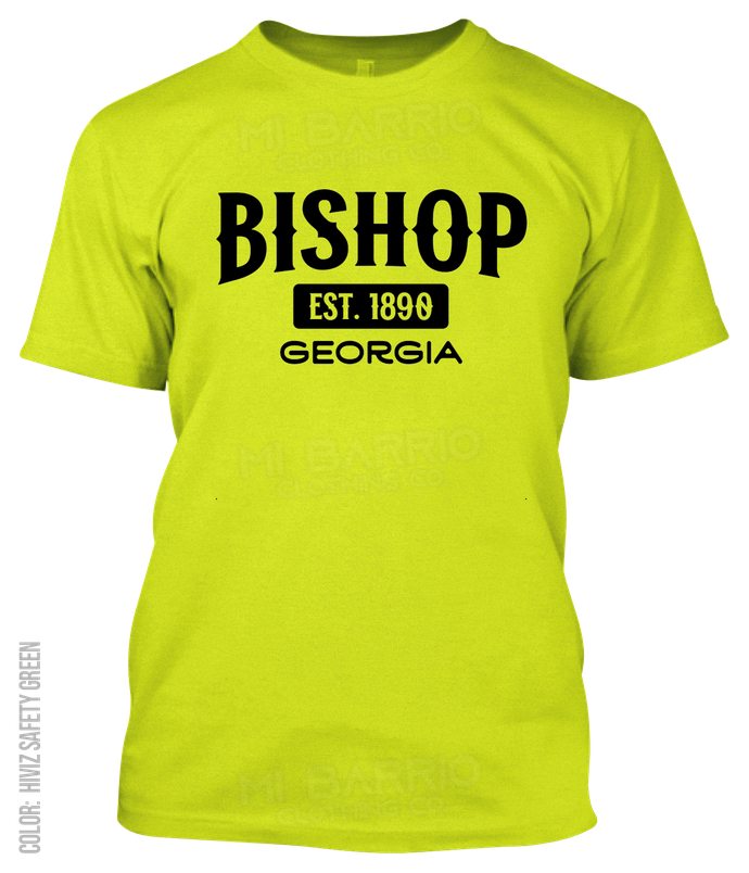 Bishop, Georgia Athletic T-Shirt