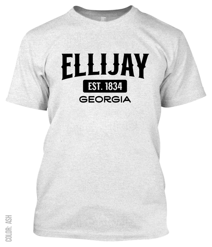 Ellijay, Georgia Athletic T-Shirt