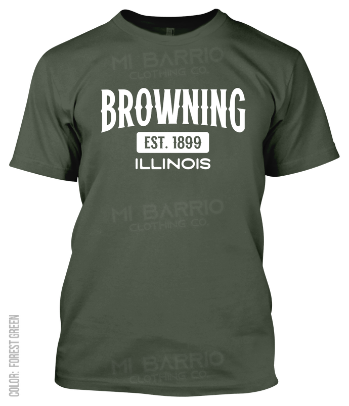 Browning, Illinois Athletic T-Shirt