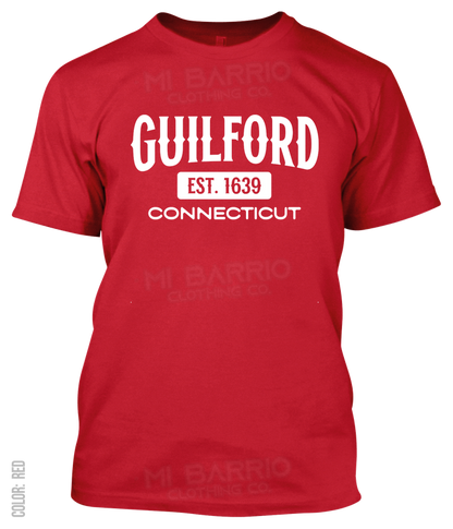 Guilford, Connecticut Athletic T-Shirt