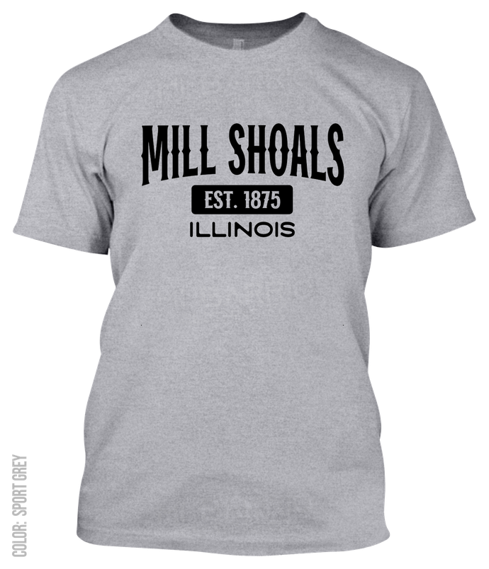 Mill Shoals, Illinois Athletic T-Shirt