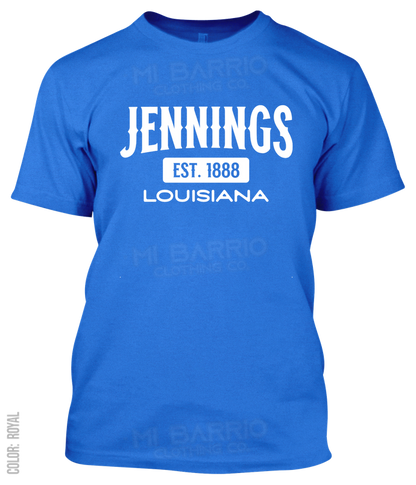 Jennings, Louisiana Athletic T-Shirt