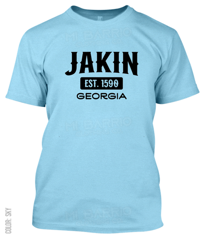 Jakin, Georgia Athletic T-Shirt