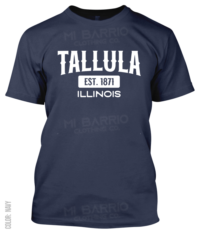 Tallula, Illinois Athletic T-Shirt