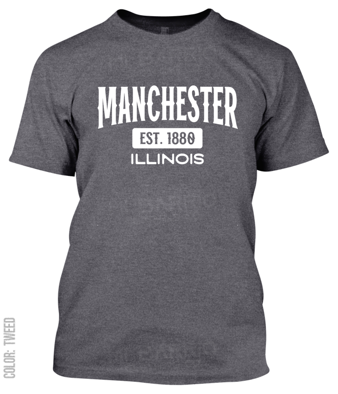 Manchester, Illinois Athletic T-Shirt