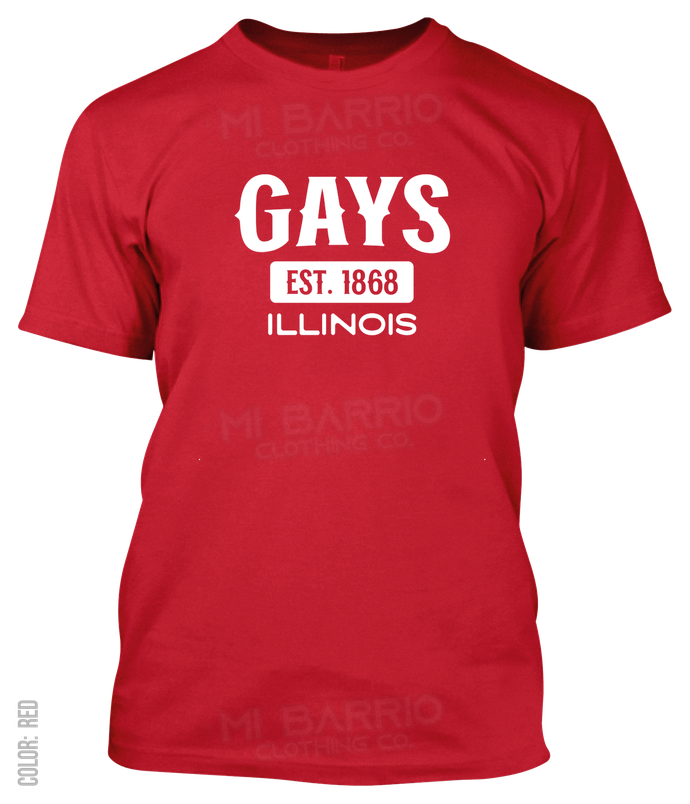 Gays, Illinois Athletic T-Shirt