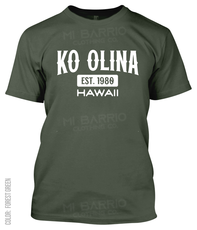 Ko Olina, Hawaii Athletic T-Shirt