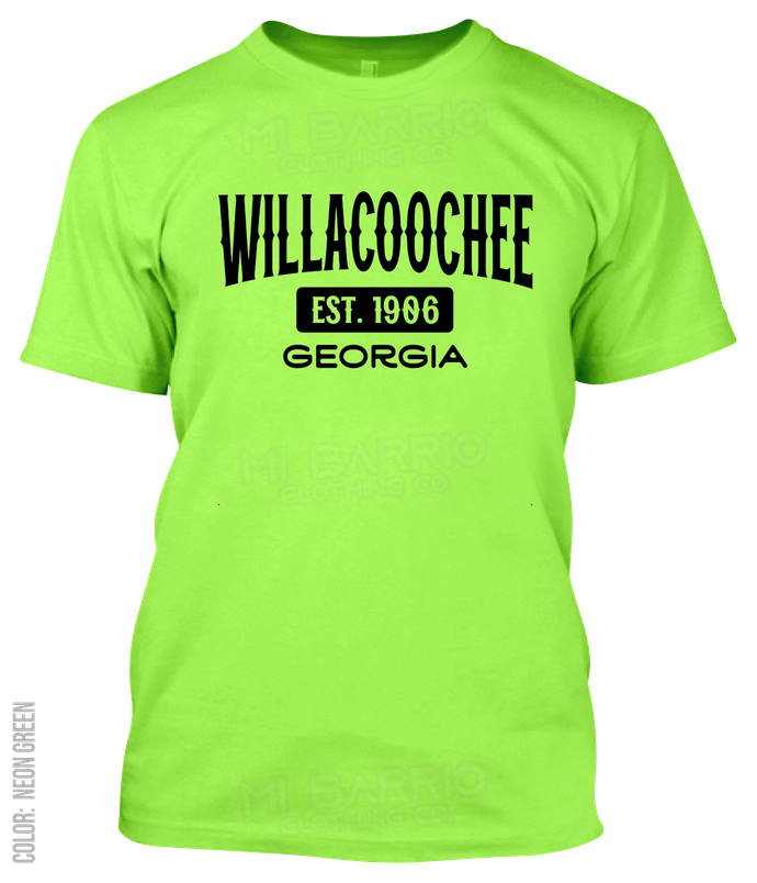 Willacoochee, Georgia Athletic T-Shirt