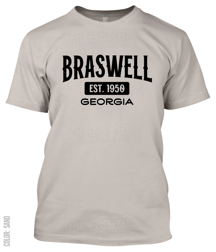 Braswell, Georgia Athletic T-Shirt