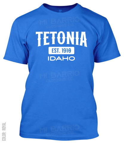 Tetonia, Idaho Athletic T-Shirt