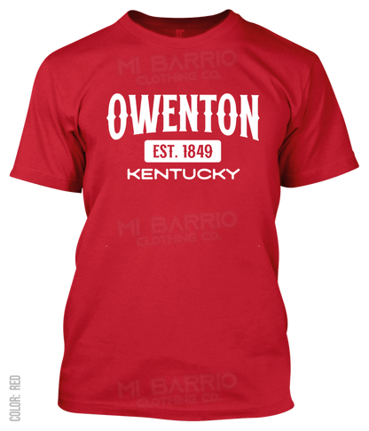 Owenton, Kentucky Athletic T-Shirt