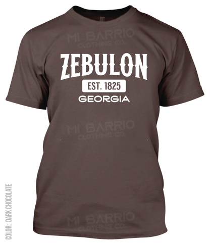 Zebulon, Georgia Athletic T-Shirt