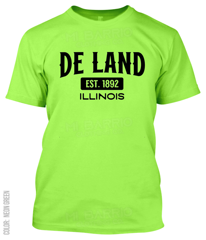De Land, Illinois Athletic T-Shirt