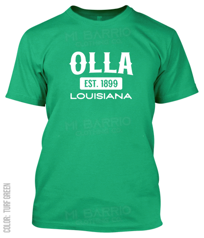 Olla, Louisiana Athletic T-Shirt