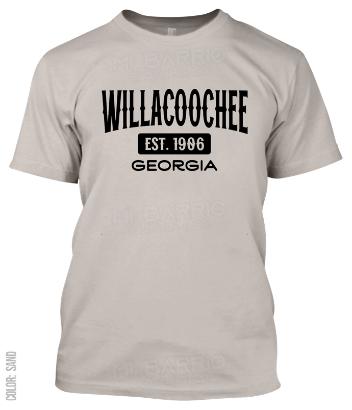 Willacoochee, Georgia Athletic T-Shirt