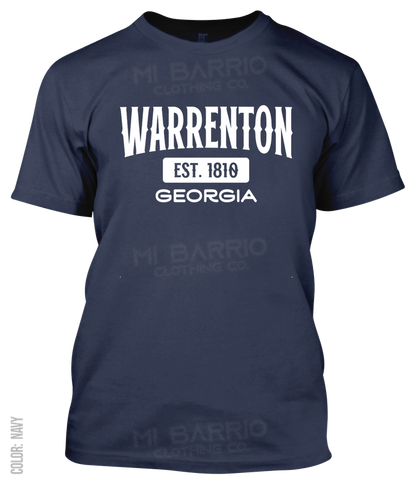 Warrenton, Georgia Athletic T-Shirt
