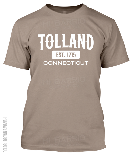 Tolland, Connecticut Athletic T-Shirt