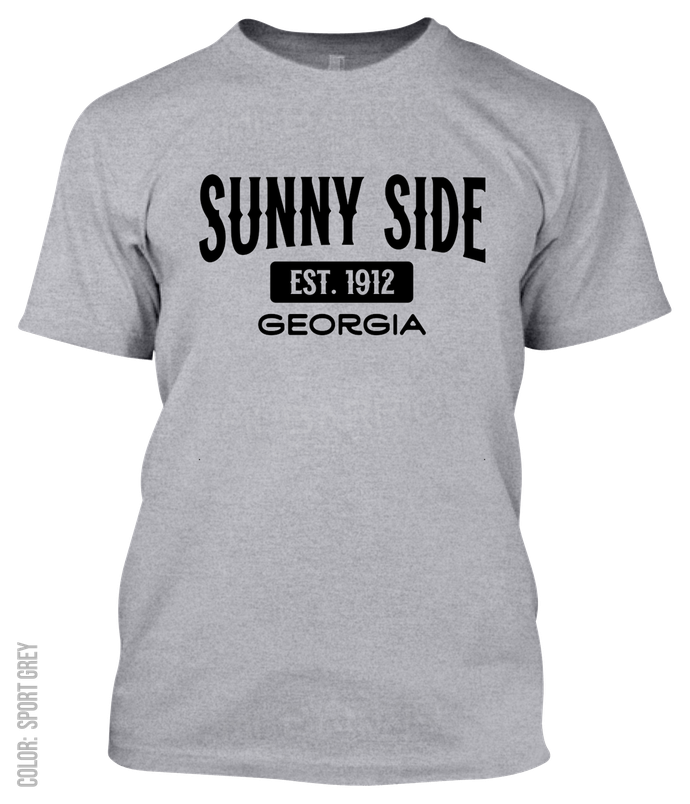 Sunny Side, Georgia Athletic T-Shirt