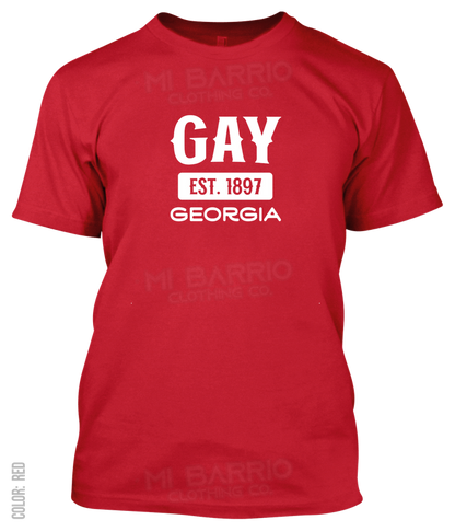 Gay, Georgia Athletic T-Shirt