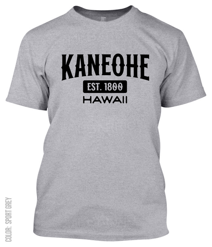 Kaneohe, Hawaii Athletic T-Shirt